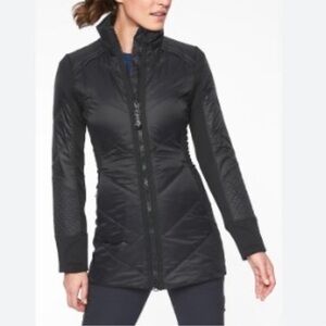 Athleta Women's Black Rock Ridge Coat - Size MT - NWOT